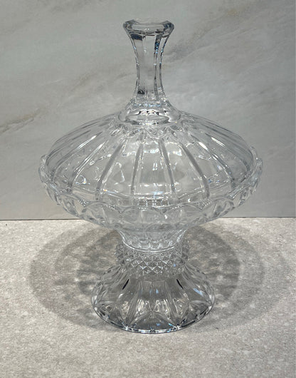 Covered Shannon Crystal Bowl