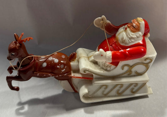 Vintage Plastic Santa