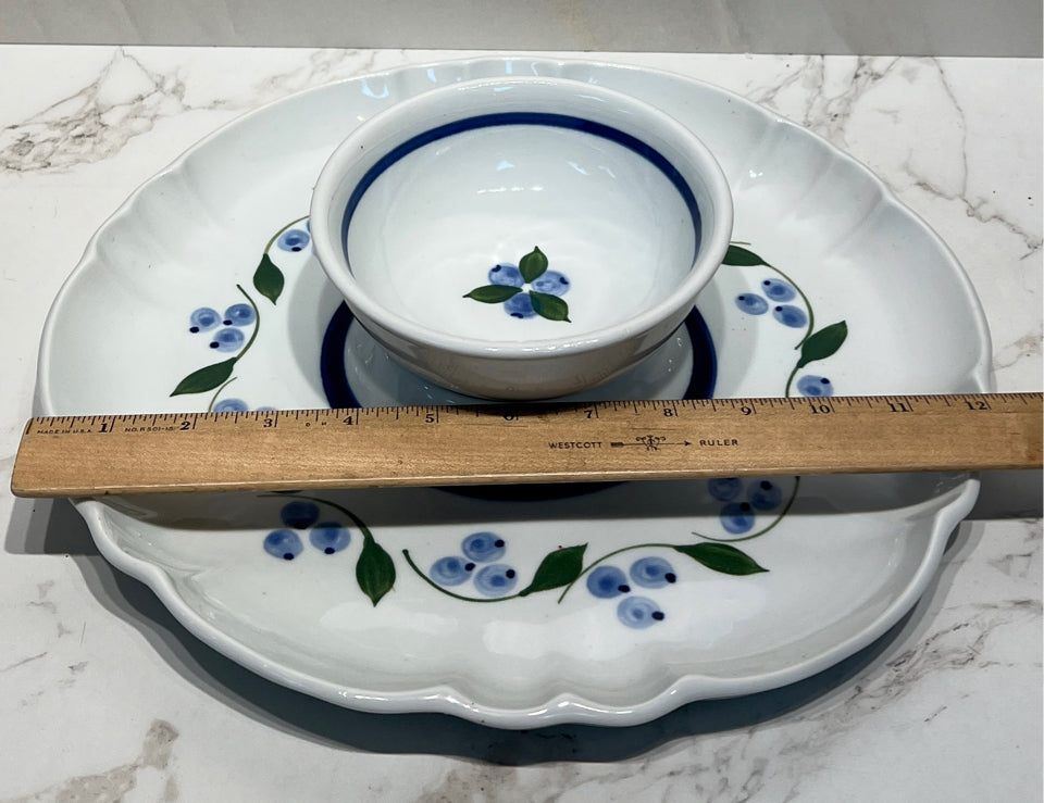 Sheepscott Pottery 2-Piece Chip and Dip