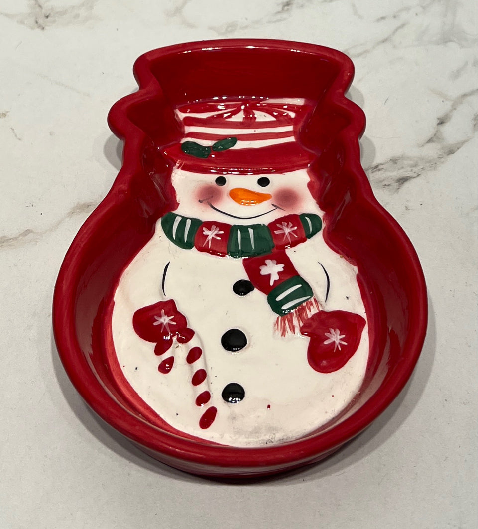 Snwoman Dish