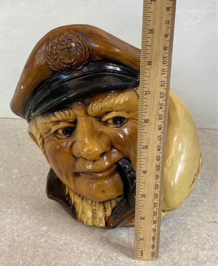 Captain's Bust Tankard Planter