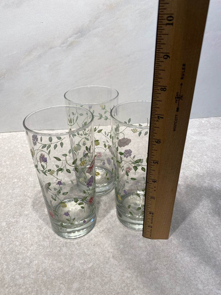 Set of 3 Summer Chintz Glasses