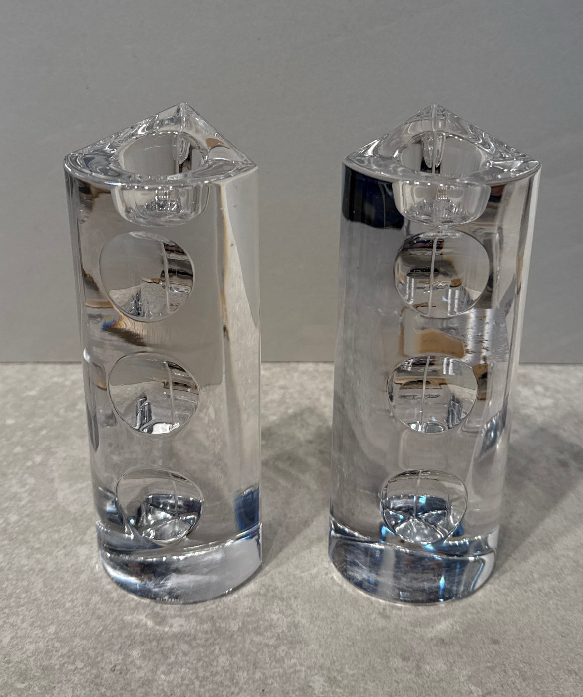 Pair Of Lenox Candle Holders