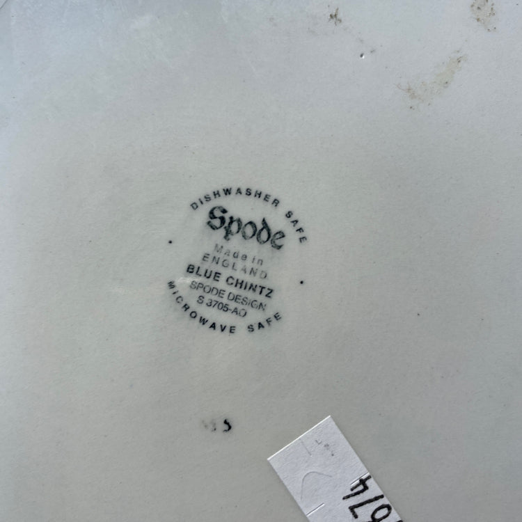 Spode Blue Chintz Covered Bowl