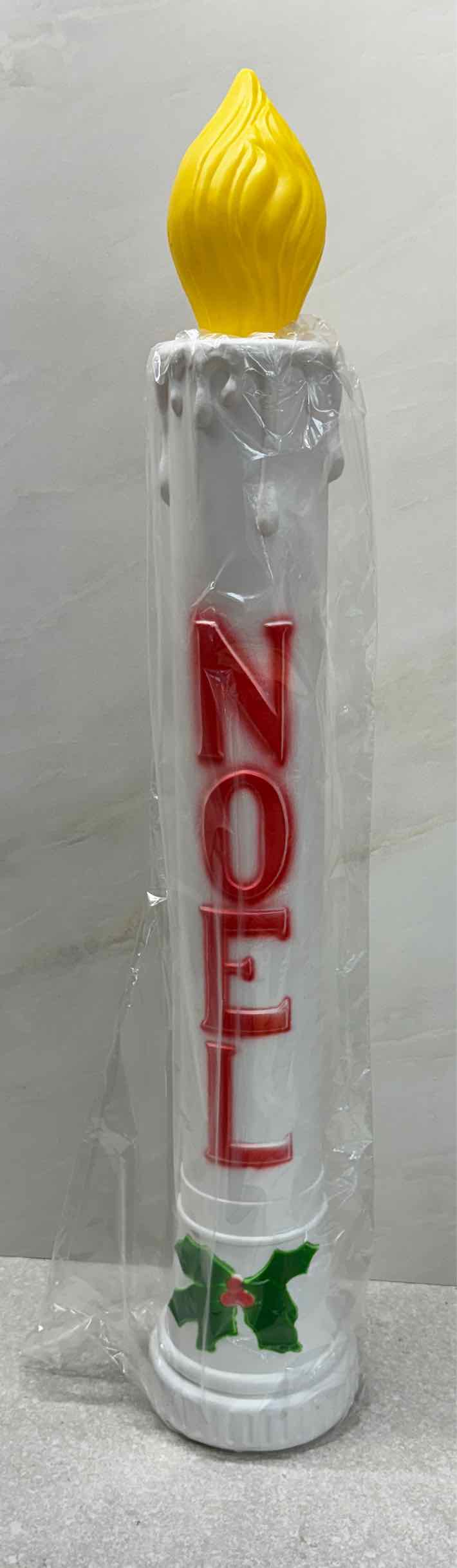 Noel Blow Mold Candle