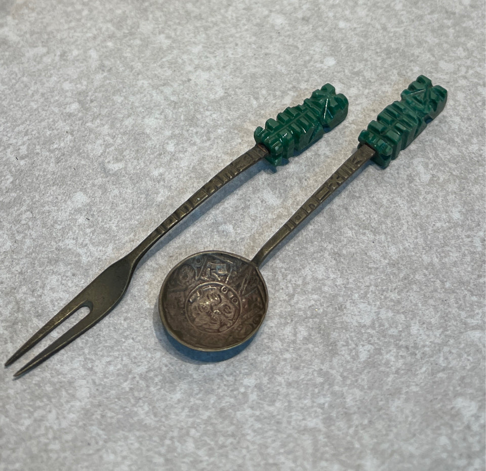 Set of 2 Sterling Spoons