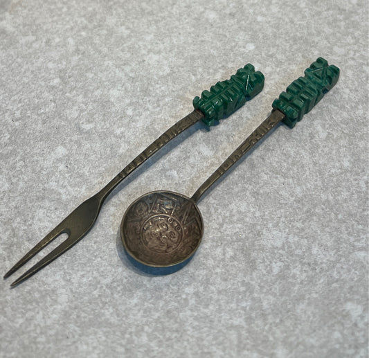 Set of 2 Sterling Spoons