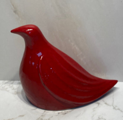 Red Bird Figurine