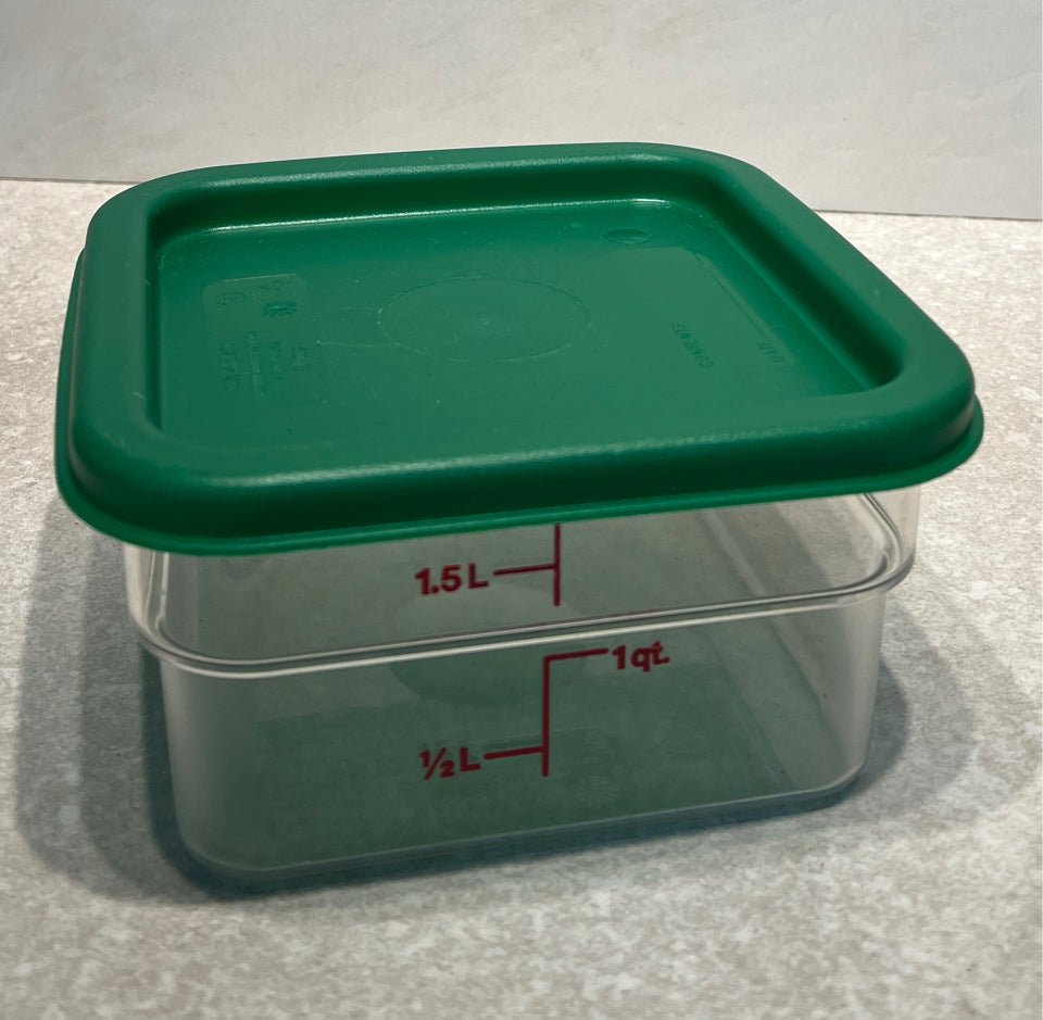 Covered Containter