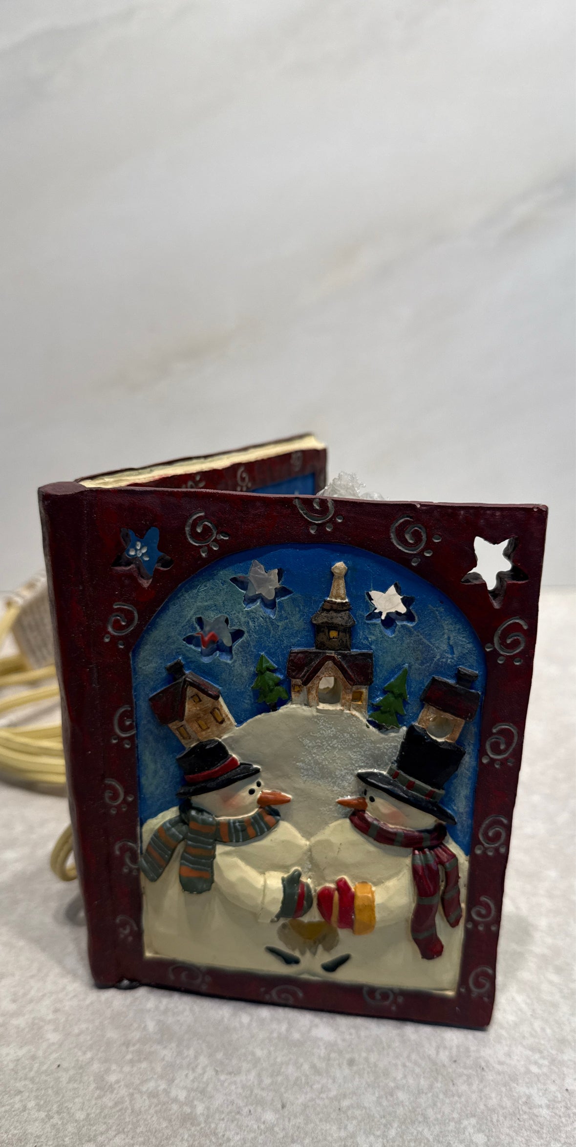Lighted Snowman Decor
