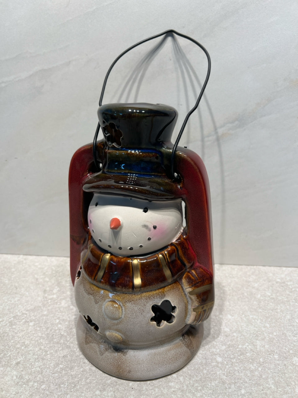 Snowman Lantern