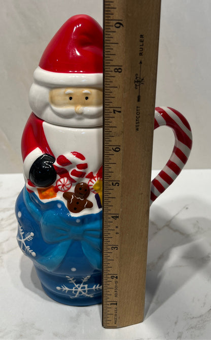 Temptations Santa Covered Mug