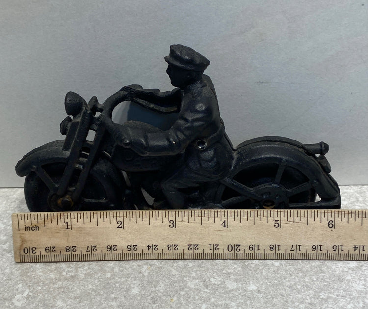 Cast Iron Police Patrol