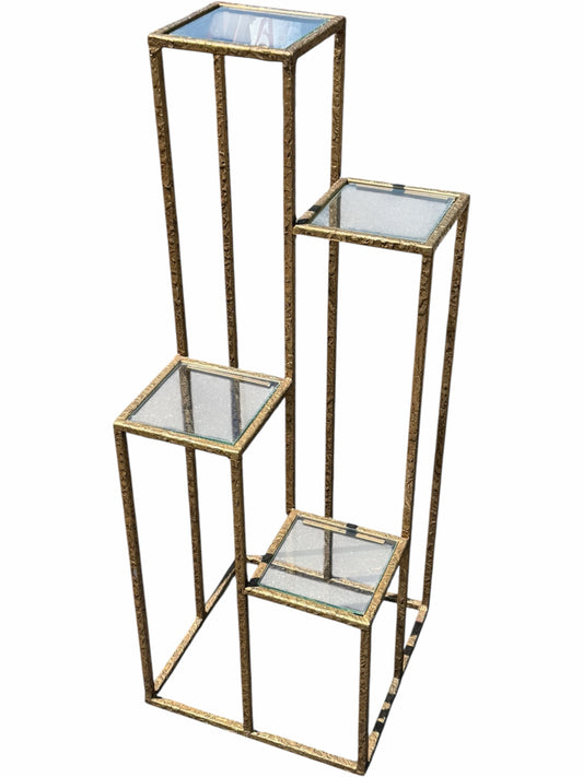 Metal And Glass Table