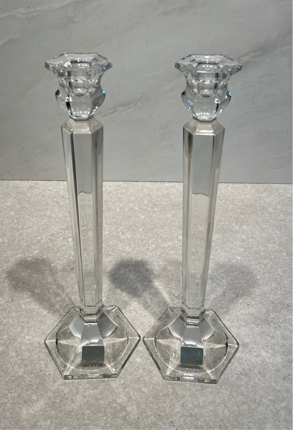 Pair of Mikasa Candleholders