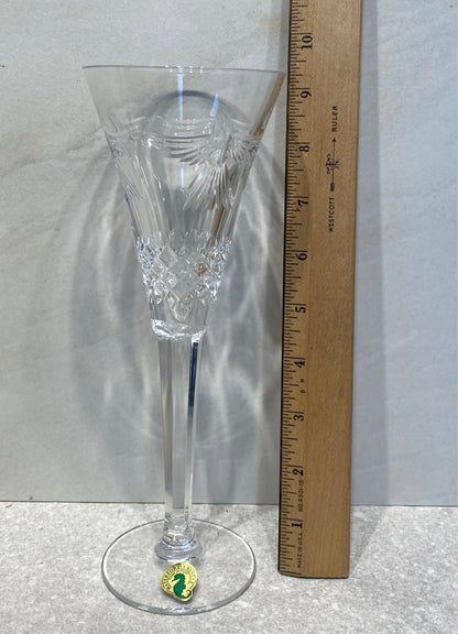 Set of 2 Waterford Crystal Champagne Glasses