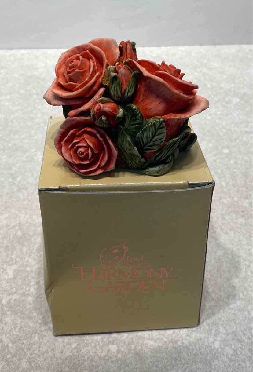 Harmony Kingdom Double Pink Rose