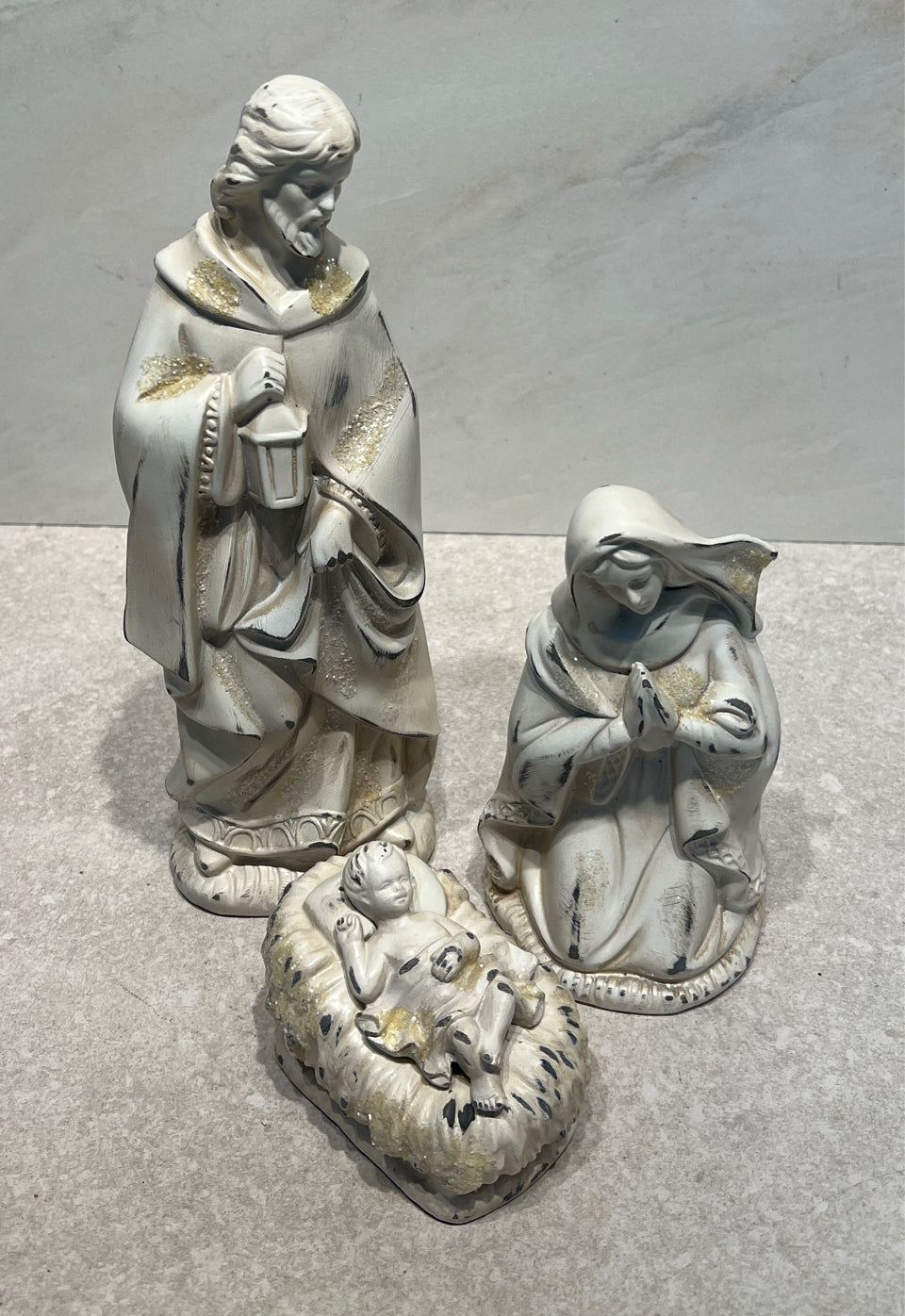 Set of 3 Holy Figurines
