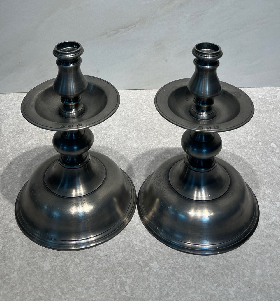 Pair Of Candle Holders - John Somers