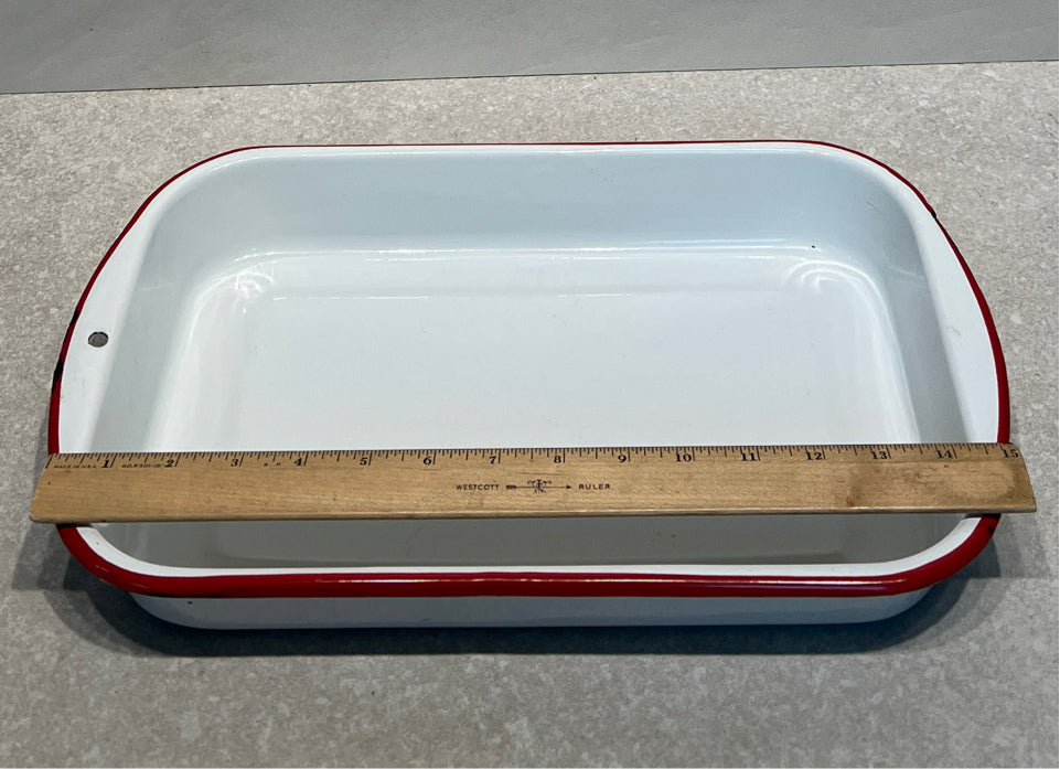 Enamelware Casserole Dish