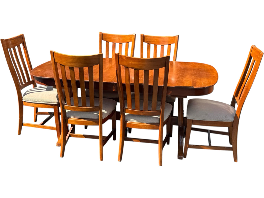 Table And 6 Chairs (As-Found)