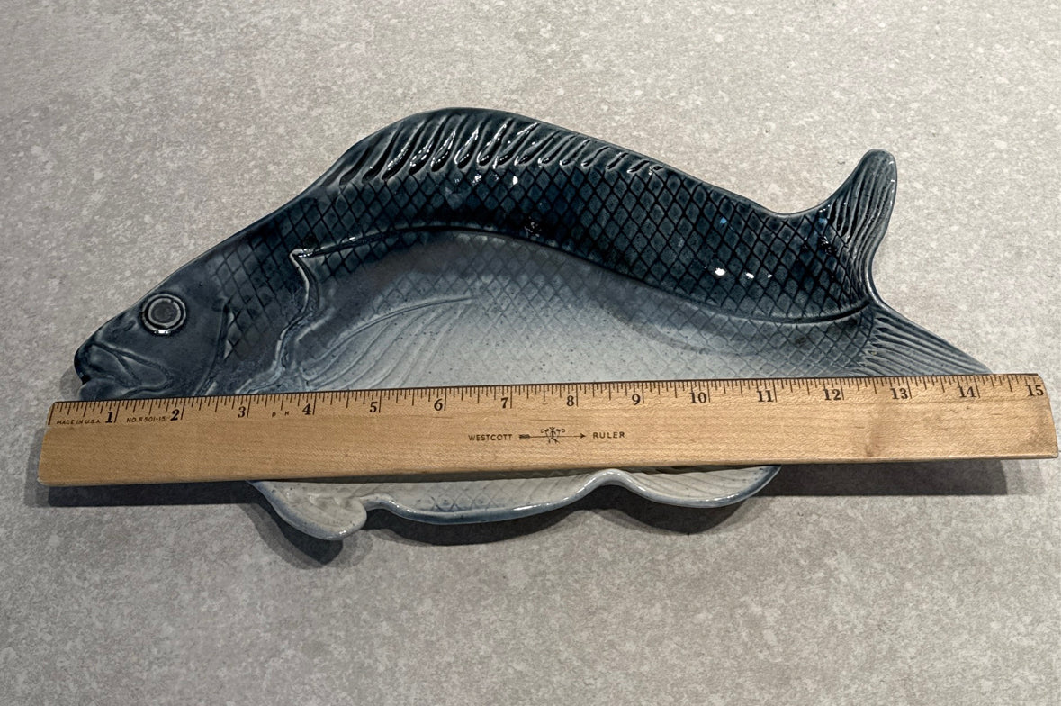 Pottery Fish - Signed Ann Elizabeth