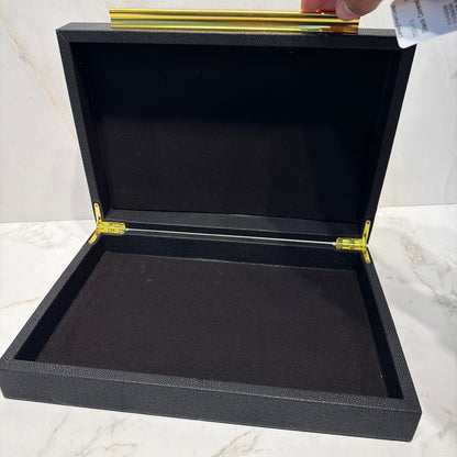 Black Covered Box