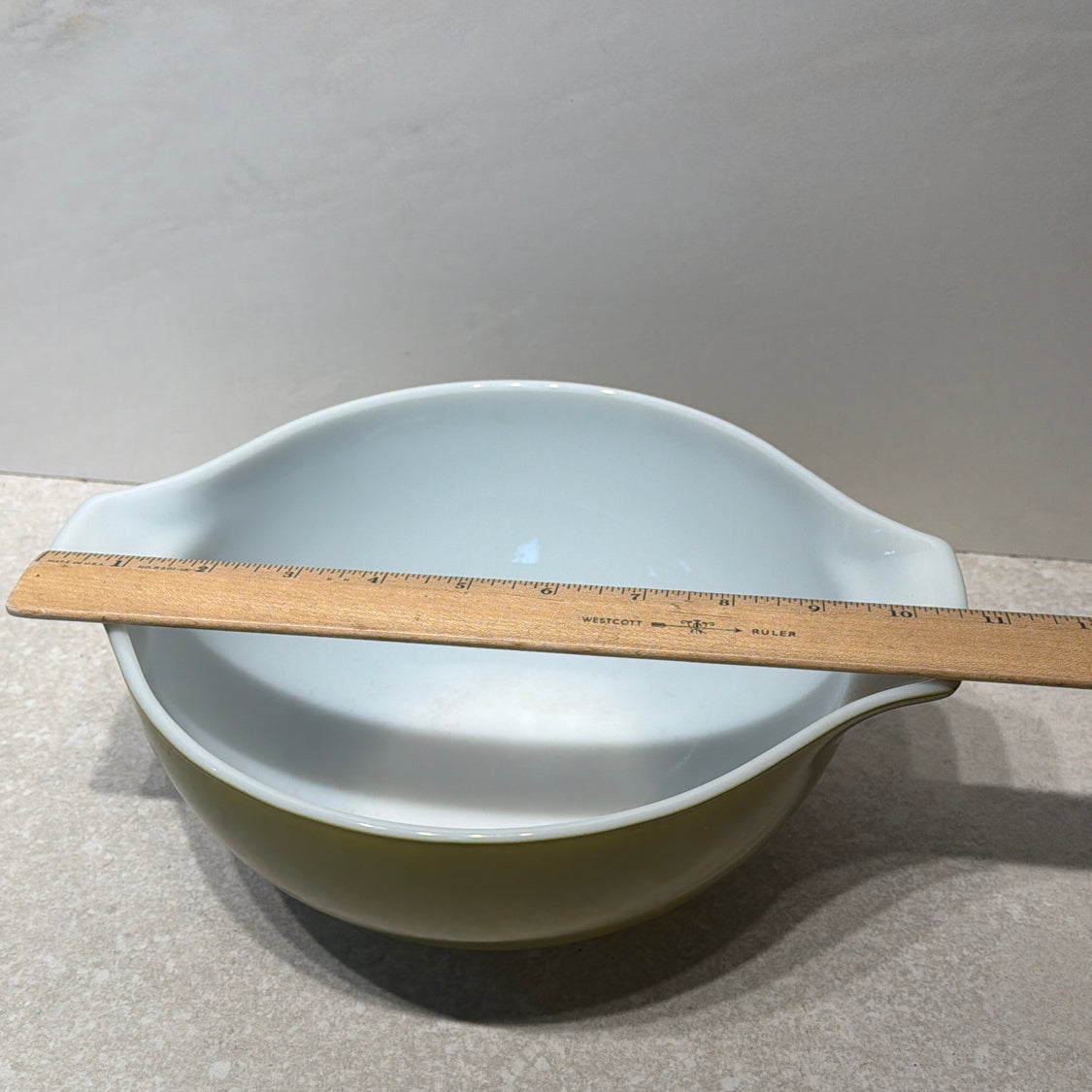 Pyrex Green Bowl