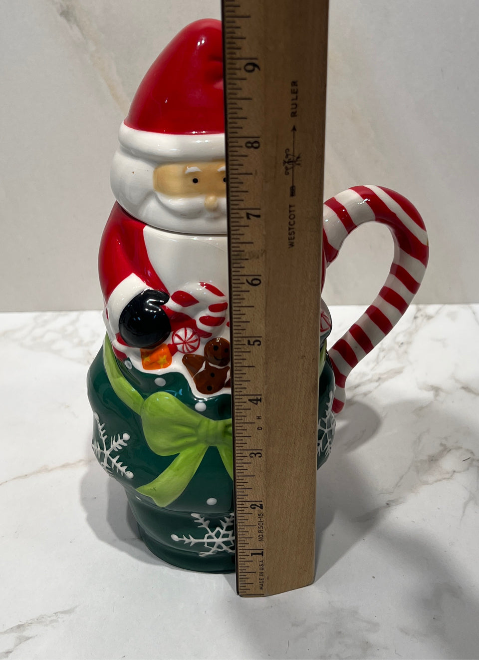 Temptations Santa Covered Mug