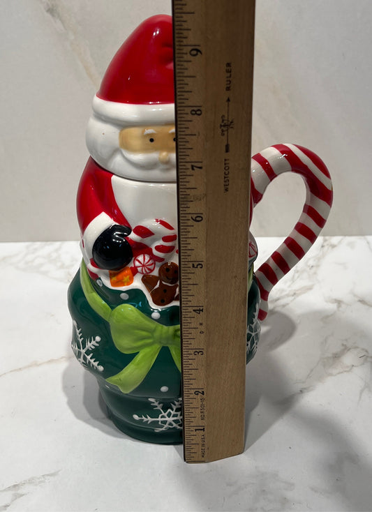 Temptations Santa Covered Mug