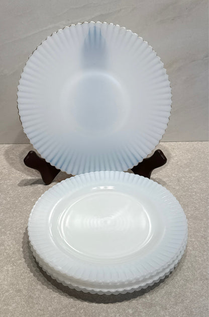 Set of 7 Petalware Plates