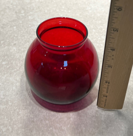 Red Vase