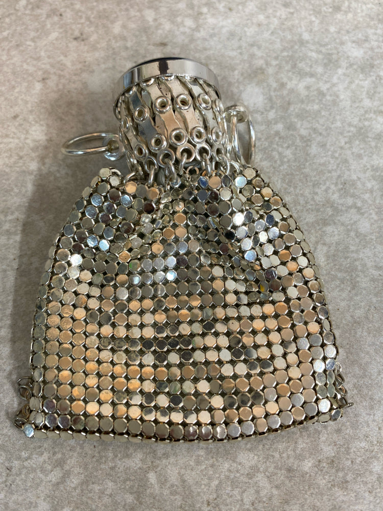 Whiting and Davis Mesh Expandable Purse
