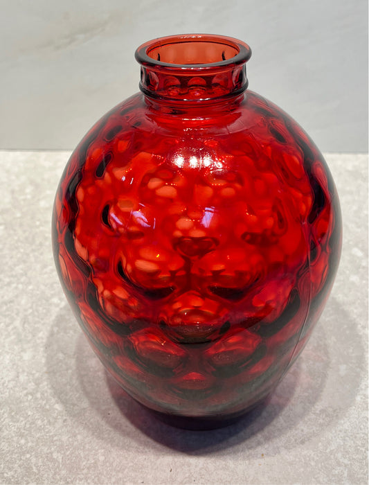 Red Vase