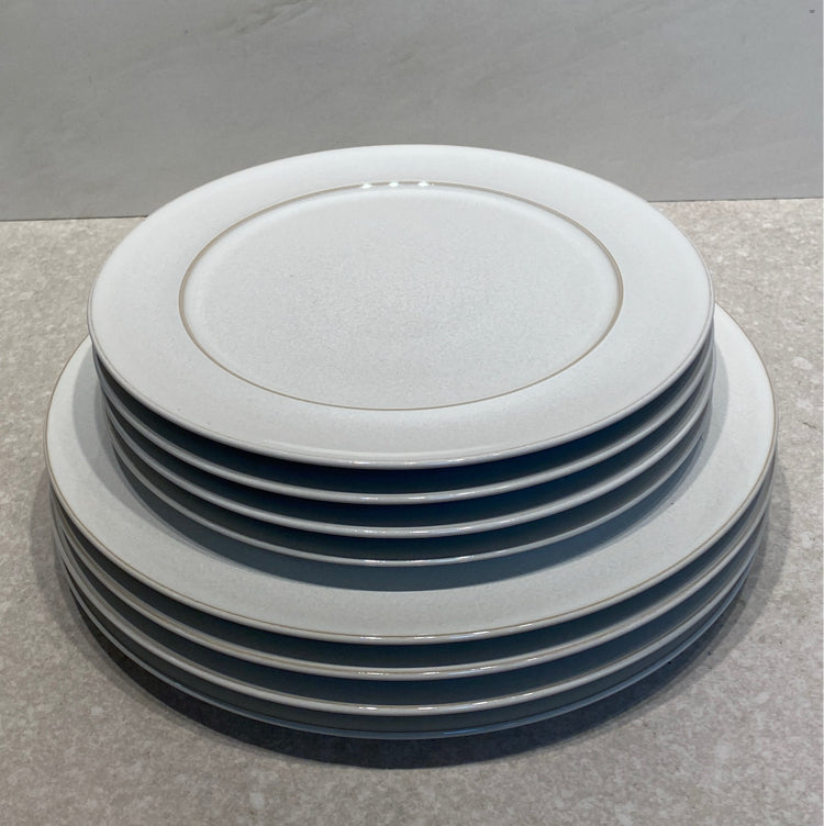 Set of 8 Denby Plates