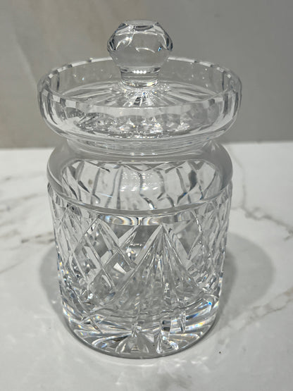 Waterford Covered Jar