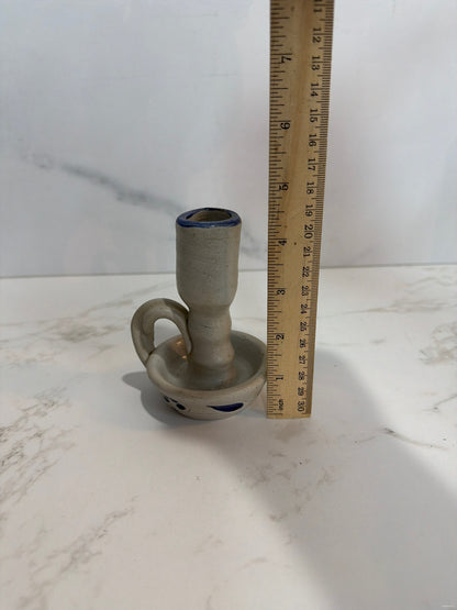 Pottery Candleholder