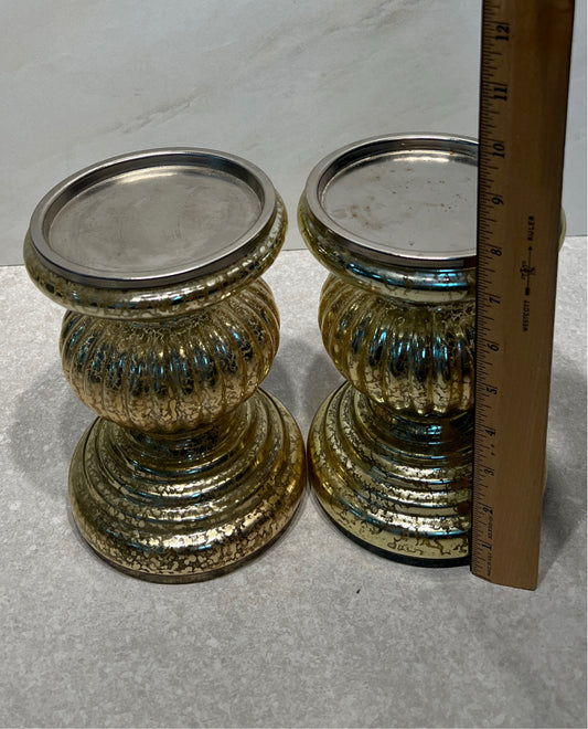Pair of Candleholders (Battery Operated
