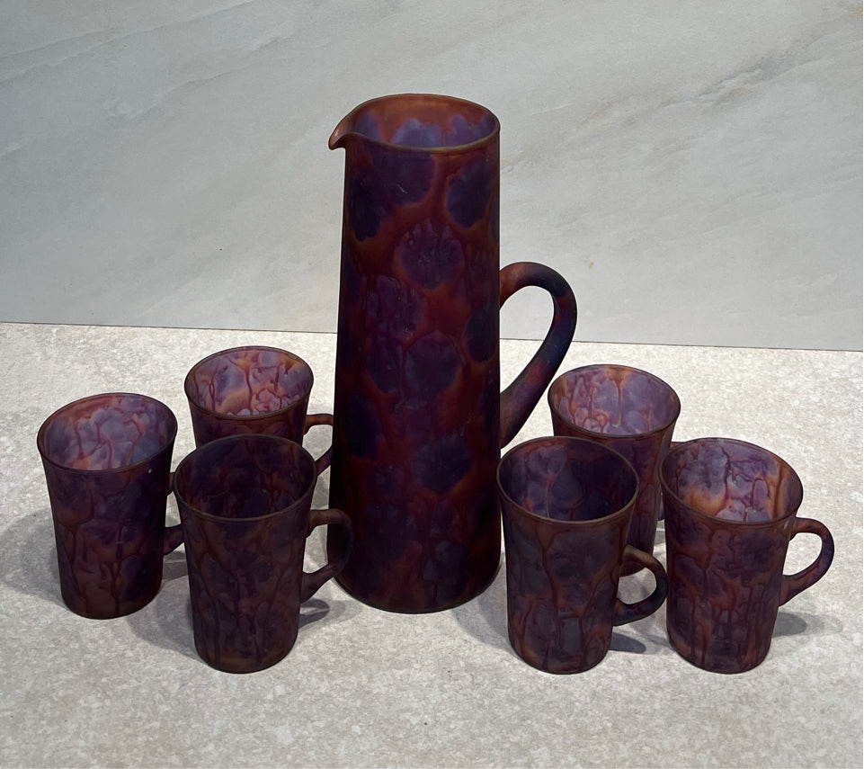 Pitcher And 6 Glasses