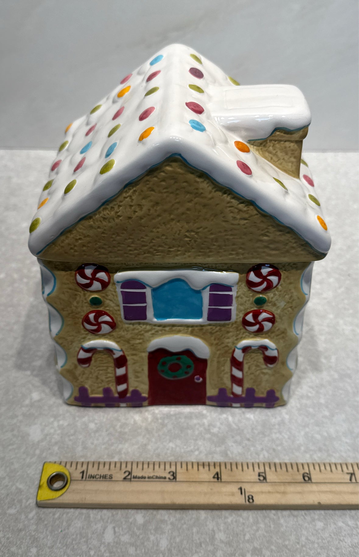 Covered Gingerbread House