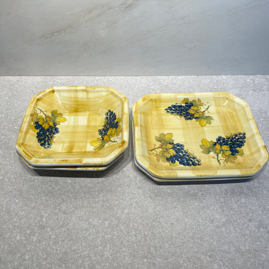 Set of 2 Bowls And 2 Plates