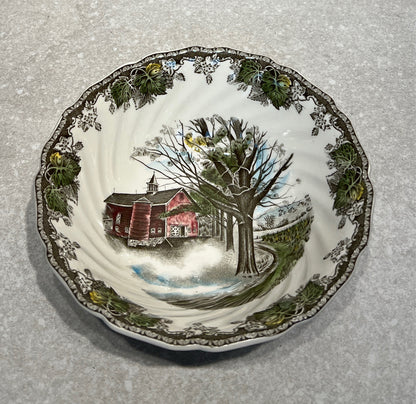 Friendly Village Serving Bowl
