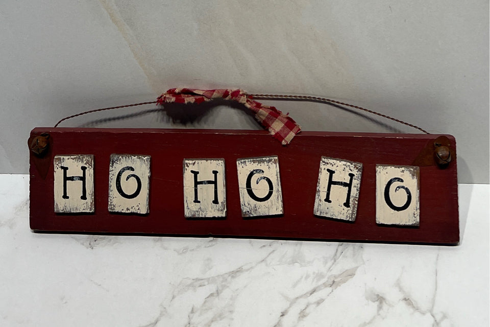 Ho Ho Ho Sign