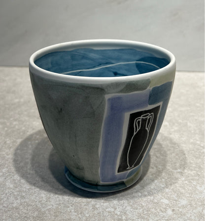 Hamdpainted Vase