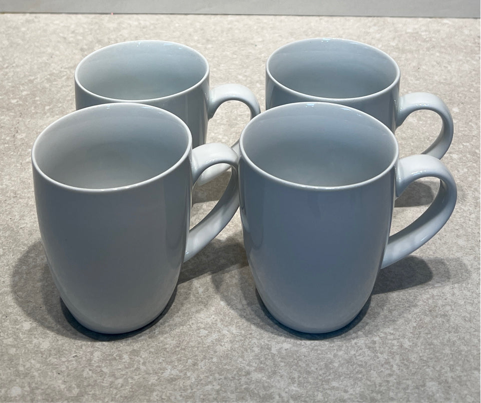 Set of 4 Pottery Barn Mugs