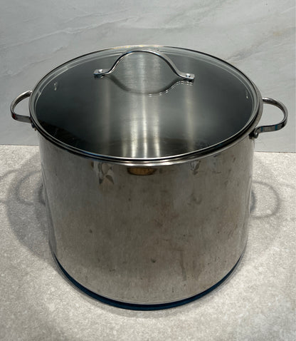 Large Chef Mate Covered Pot