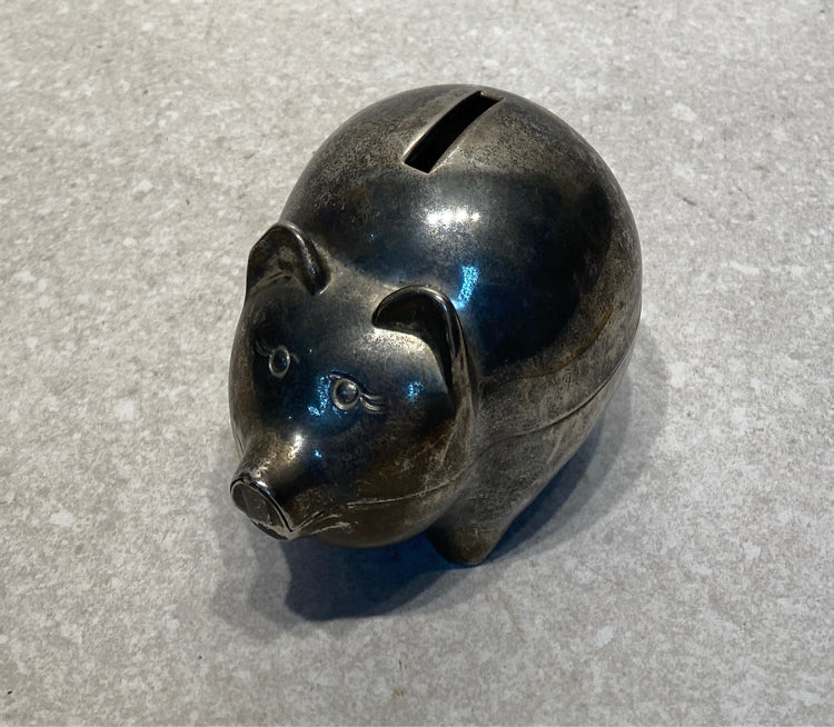 Metal Pig Bank