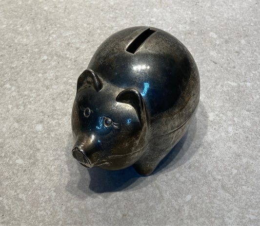 Metal Pig Bank