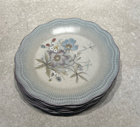 Set of 6 Mikasa Plates