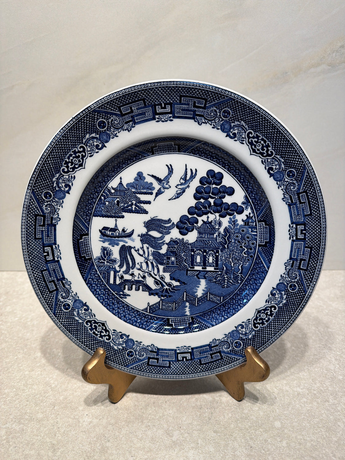 Johnson Bros. Blue Willow 10" Plate